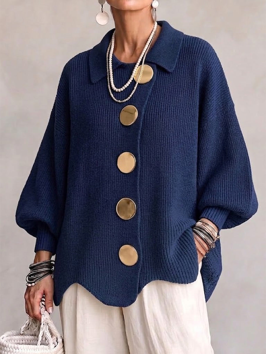 ITALIA - Cardigan in maglia morbida