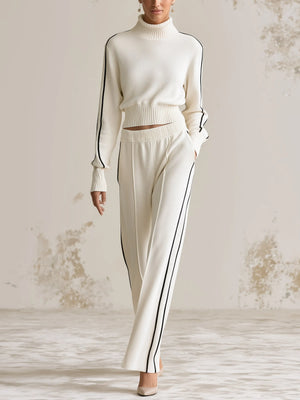 SARA - Completo donna in maglia premium minimalista