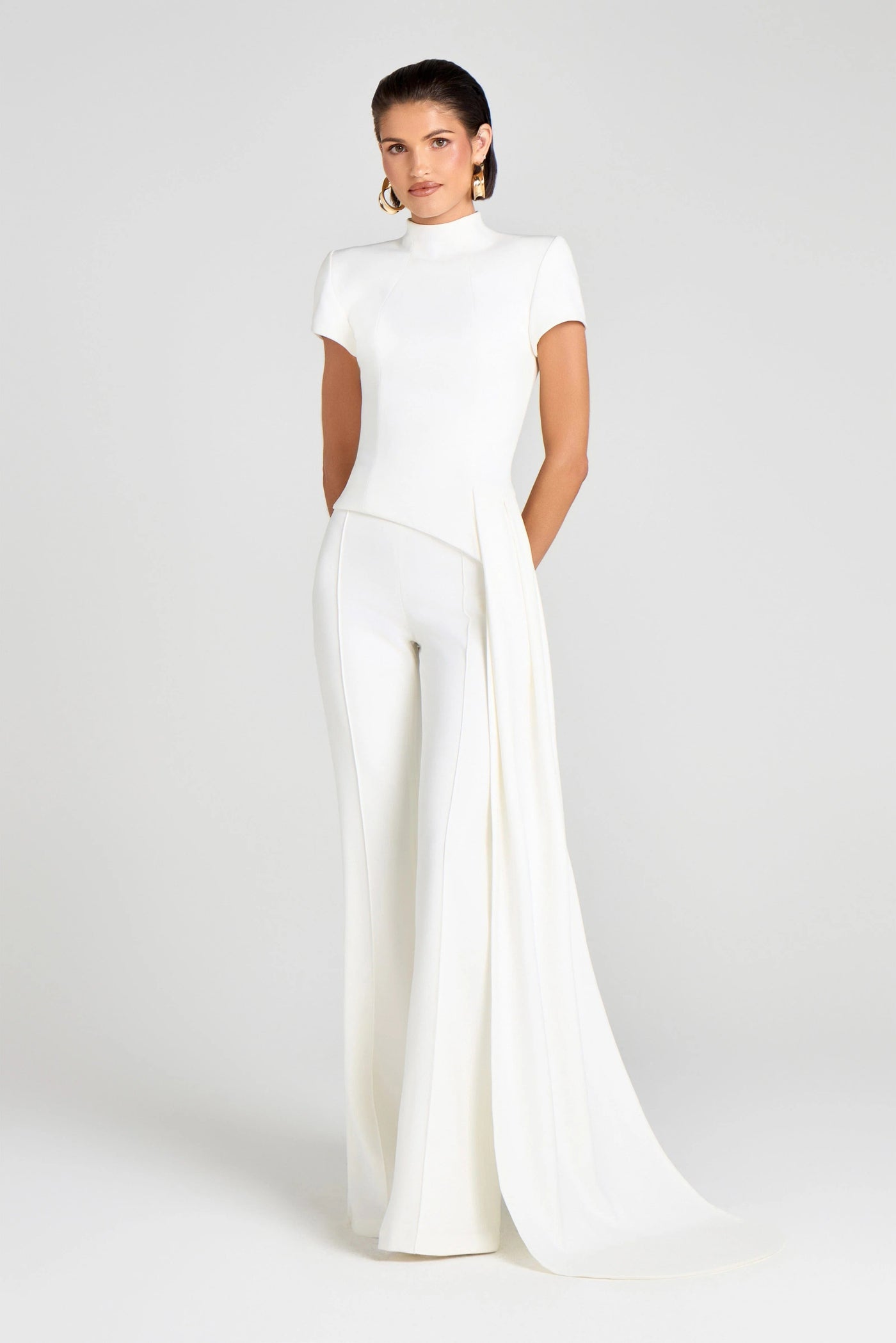 CLORINDA - Completo pantaloni dall'eleganza scolpita