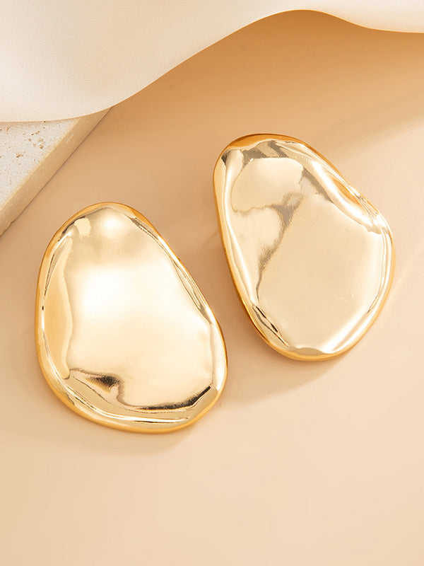 ELIGIA - Orecchini geometrici dorati e argentati eleganti