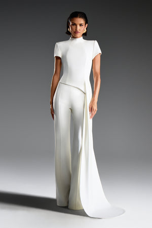 CLORINDA - Completo pantaloni dall'eleganza scolpita