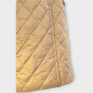 TARSIA - Cappotto trapuntato di media lunghezza