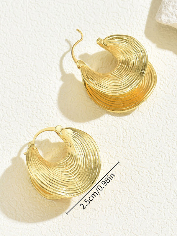 ELOISA - Orecchini pendenti geometrici oro e argento