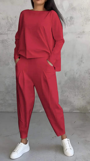 LUCIA - Set maglie in cotone girocollo multicolore