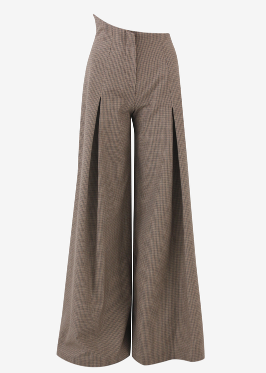 ADELE - Pantaloneivaletti in tessuto nero