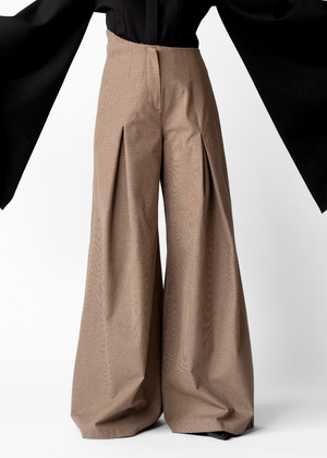 ADELE - Pantaloneivaletti in tessuto nero