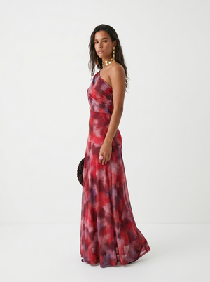 VIRELA - Abito Maxi Spalle Scoperte