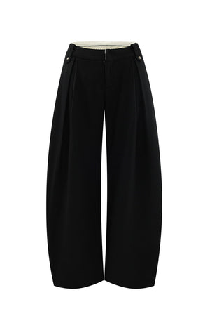 CLEO - Pantaloni sartoriali wide-leg