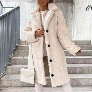 ORTOVERO - Cappotto lungo con fodera morbida e calda