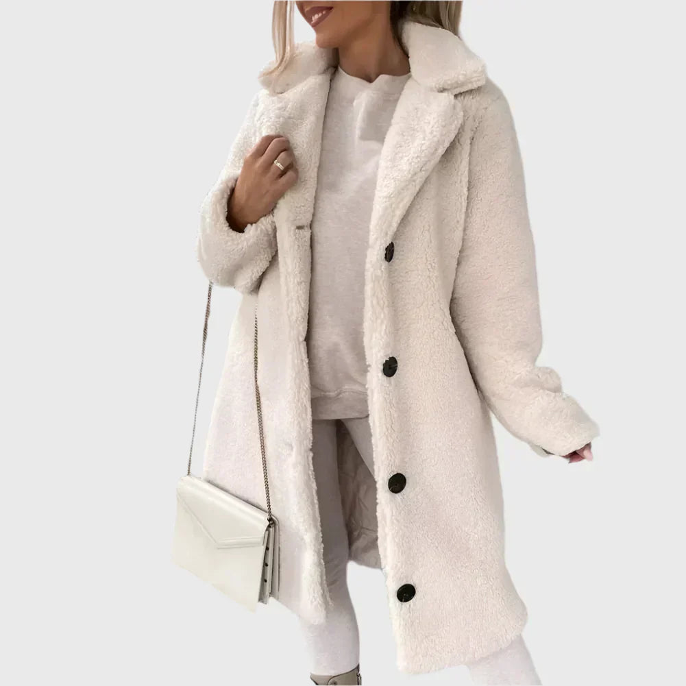 ORTOVERO - Cappotto lungo con fodera morbida e calda