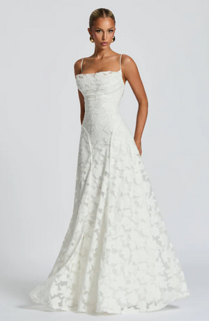 BEATRICE - Abito Maxi in Pizzo