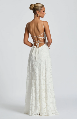 BEATRICE - Abito Maxi in Pizzo