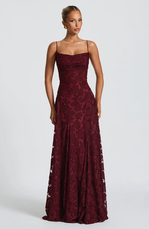 BEATRICE - Abito Maxi in Pizzo