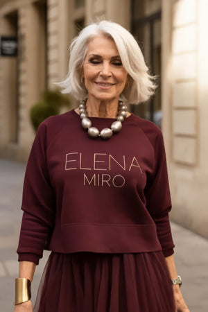 Vestito • Tessuto leggero con tulle • Gonna plissettata trasparente e taglio morbido — Cunegonda — foto 4
