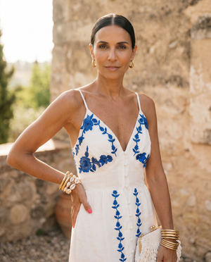 BIANCA - Abito Drappeggiato Leggero