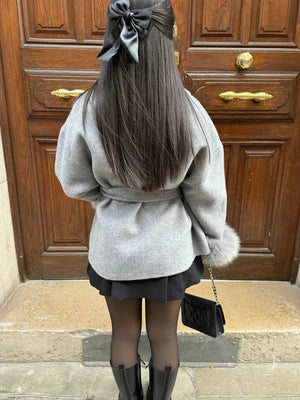 BERTIOLO - CAPPOTTO ELEGANTE IN VELLUTO SU MISURA
