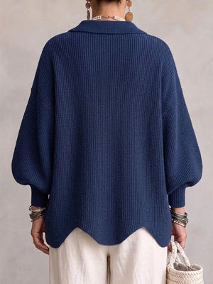 ITALIA - Cardigan in maglia morbida